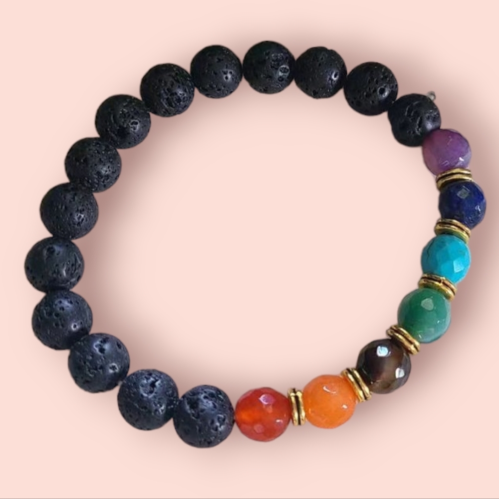 Chakra Gemstone Bracelet